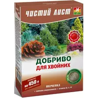 Удобрение Чистый лист для хвойных растений 300 г Kvitofor